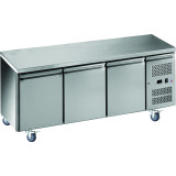 Tour pâtissier 3 portes dessus inox