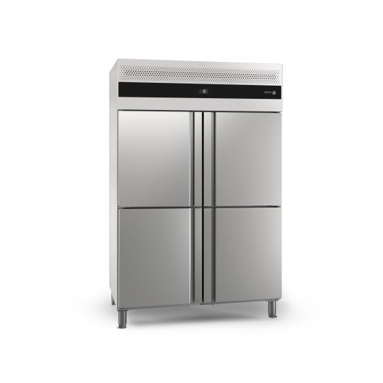 Armoire refrigeree positive vitree CONCEPT Monobloc avec 2 compartiments et 4 portes 1144L MUP-24G BC Fagor Professional-mondia