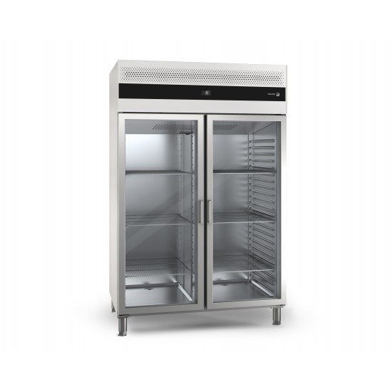 Armoire refrigeree positive vitree CONCEPT Monobloc 2 compartiments et 2 portes 1144L MUP-22G GD BC Fagor Professional-mondialch