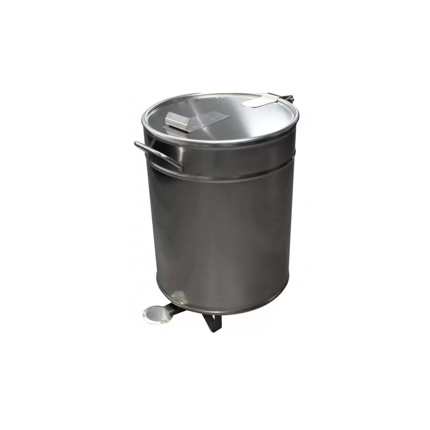 Bacs a dechets 95L inox roulant 90 050 0670 L2G-mondialchr.com