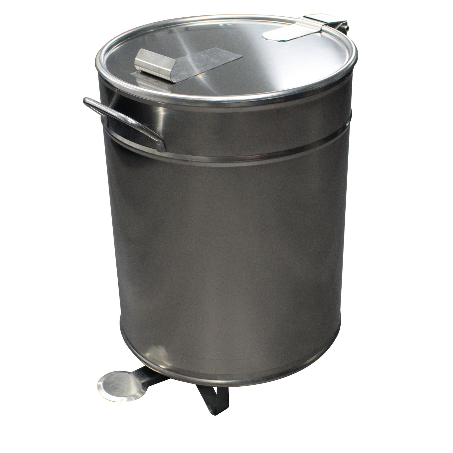 Bacs a dechets 50L inox roulant 90 051 0590 L2G-mondialchr.com