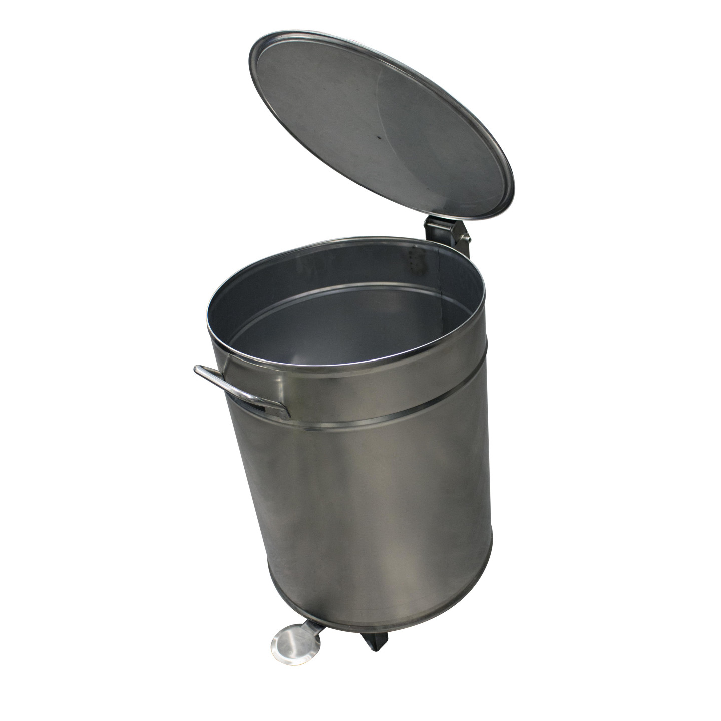 Bacs a dechets 50L inox roulant 90 051 0590 L2G-mondialchr.com