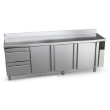 Table refrigeree positive 4 compartiments 581L avec tiroirs CCP-4G HDDD  Concept 700 Gastronorm Fagor Professional-mondialchr.co