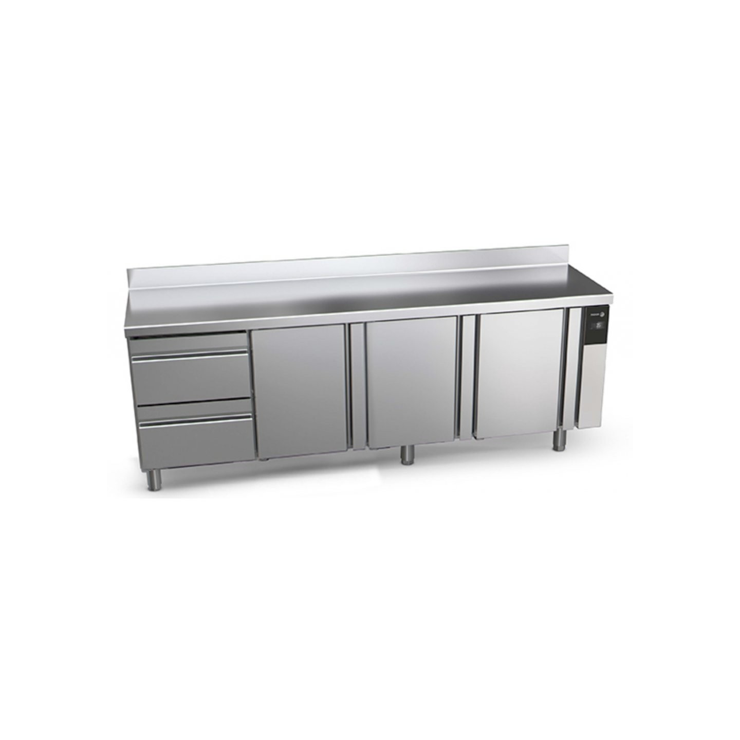 Table refrigeree positive 4 compartiments 581L avec tiroirs CCP-4G HDDD  Concept 700 Gastronorm Fagor Professional-mondialchr.co