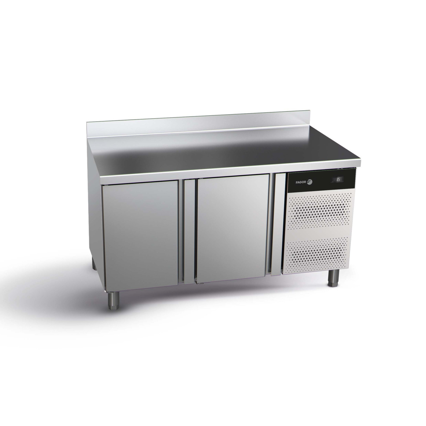 Table refrigeree patisseries CCP-2B GV 220L  Concept 800 Snack avec 2 portes Fagor Professional-mondialchr.com