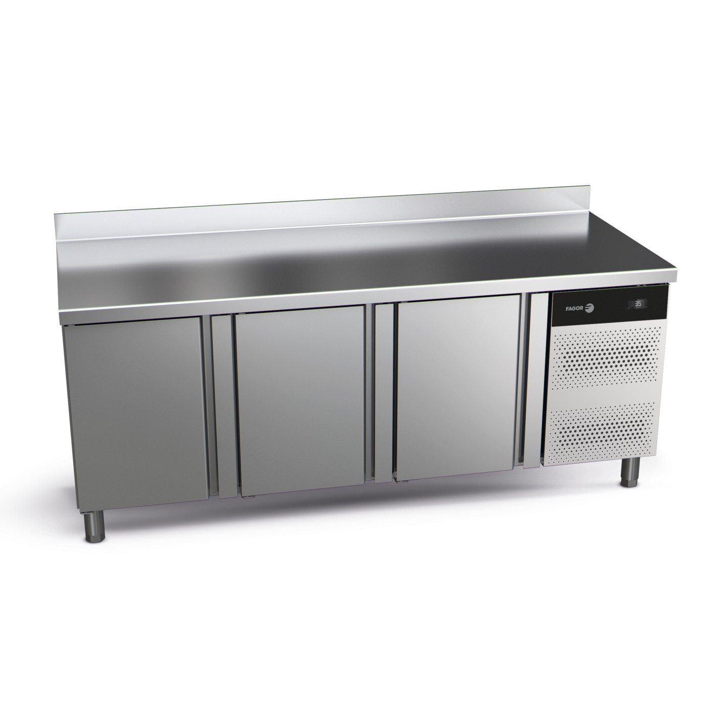Table refrigeree patisseries CCP-3B GV 584L Concept 800 Snack avec 2 portes Fagor Professional-mondialchr.com