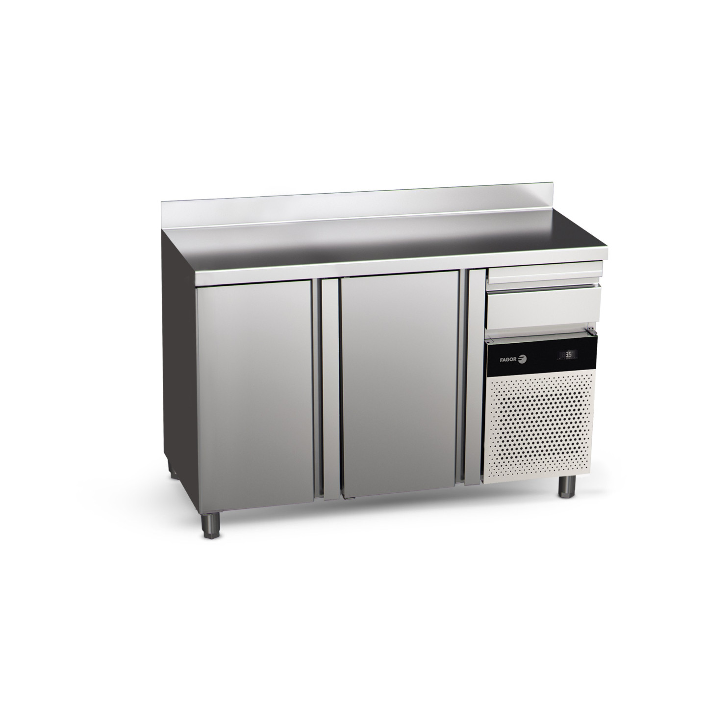 Arriere-bar refrigere avec 2 portes 355L CBCP-2S  de la gamme Snack Fagor Professional-mondialchr.com