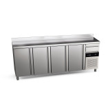 Arriere-bar refrigere avec 4 portes 747L CBCP-4S de la gamme Snack Fagor Professional-mondialchr.com