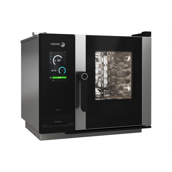 Four mixte professionnel iKORE avec ferrage a droite 6 plateaux AW-0623-E Advance Fagor Professional-mondialchr.com