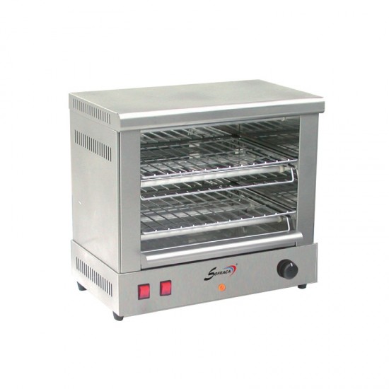 Toaster électrique professionnel 2 niveaux Sofraca-mondialchr.com