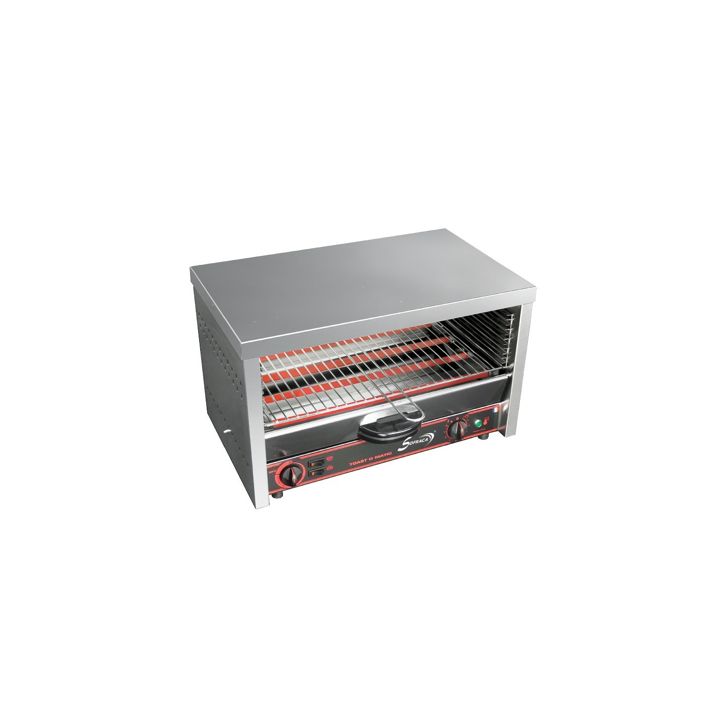 Toaster double fonction toaster et salamandre Sofraca-mondialchr.com