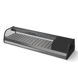Vitrinette a Sushis avec couvercle incurve en verre 1380x415x278  Fagor Professional-mondialchr.com
