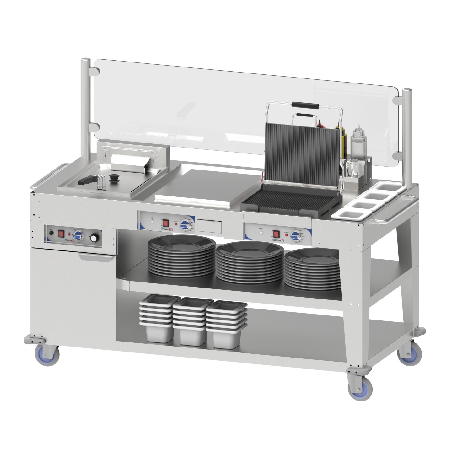 Chariot multi snack Casselin-mondialchr.com