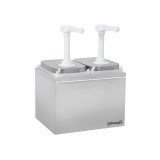 Pompe à sauce neutre 2x2L Casselin-mondialchr.com