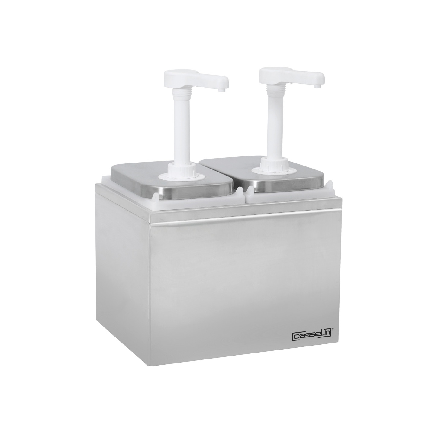 Pompe à sauce neutre 2x2L Casselin-mondialchr.com