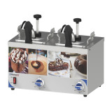 Distributeur à sauce avec bec chauffant double Casselin-mondialchr.com