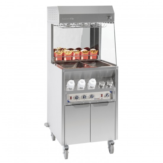 Poste de salage chauffe sauce 600 sur roues Casselin-mondialchr.com