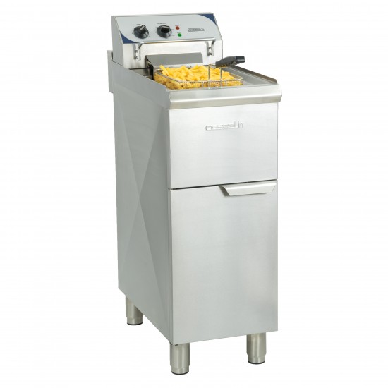 Friteuse électrique professionnelle 10L sur pieds Casselin-mondialchr.com