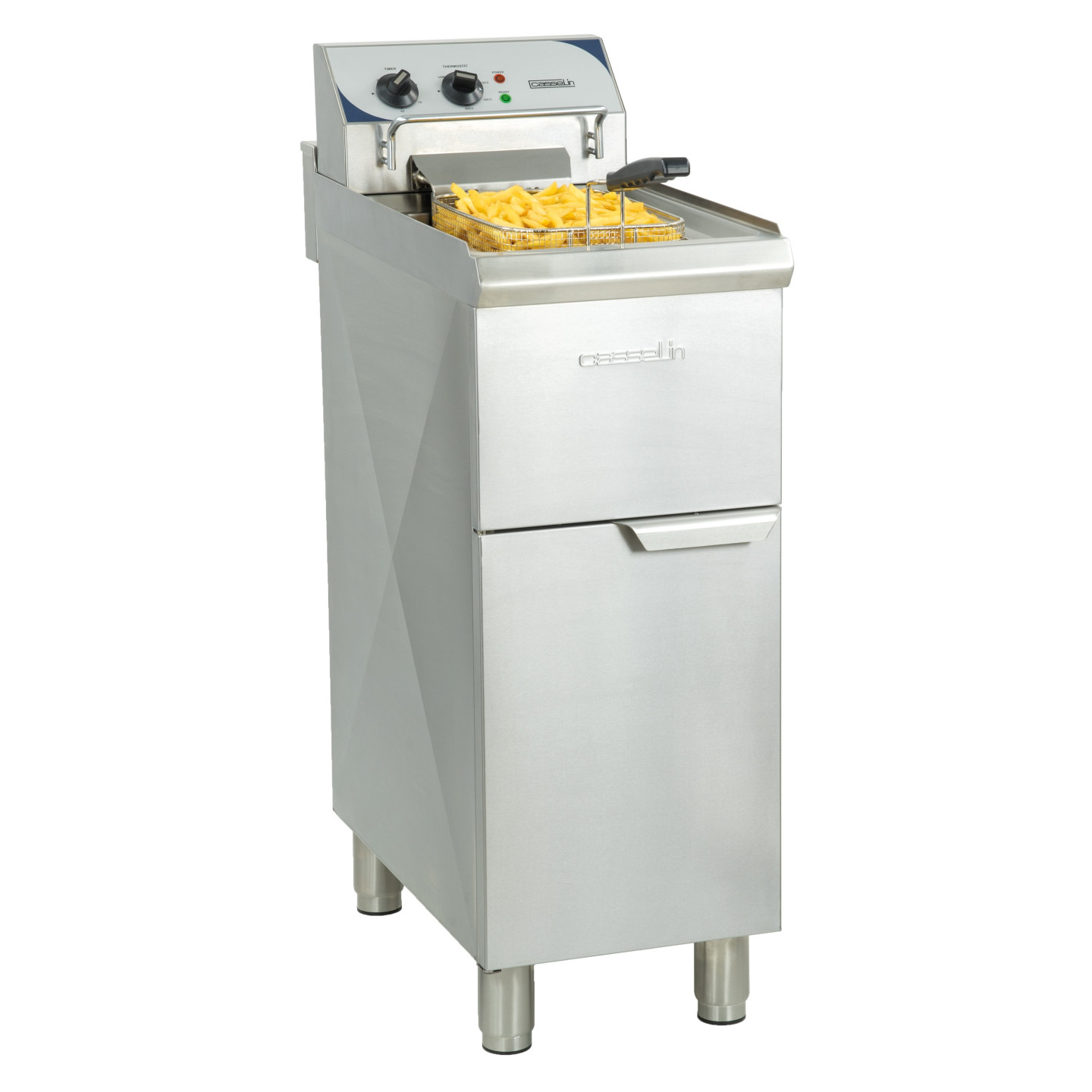 Friteuse électrique professionnelle 10L sur pieds Casselin-mondialchr.com