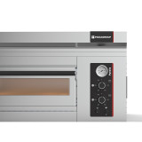 Four à pizza professionnel électrique pyralis deux chambre 4 pizzas PIZZAS-mondialchr.com