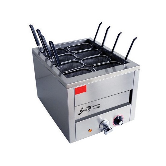 Cuiseur à pâtes électrique 15L -8 paniers portions SOFRACA