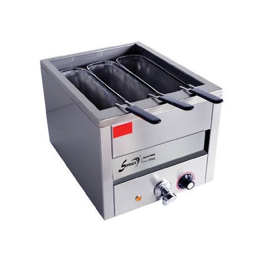 Cuiseur à pâtes électrique 15 Litres - 3 paniers profonds -SOFRACA