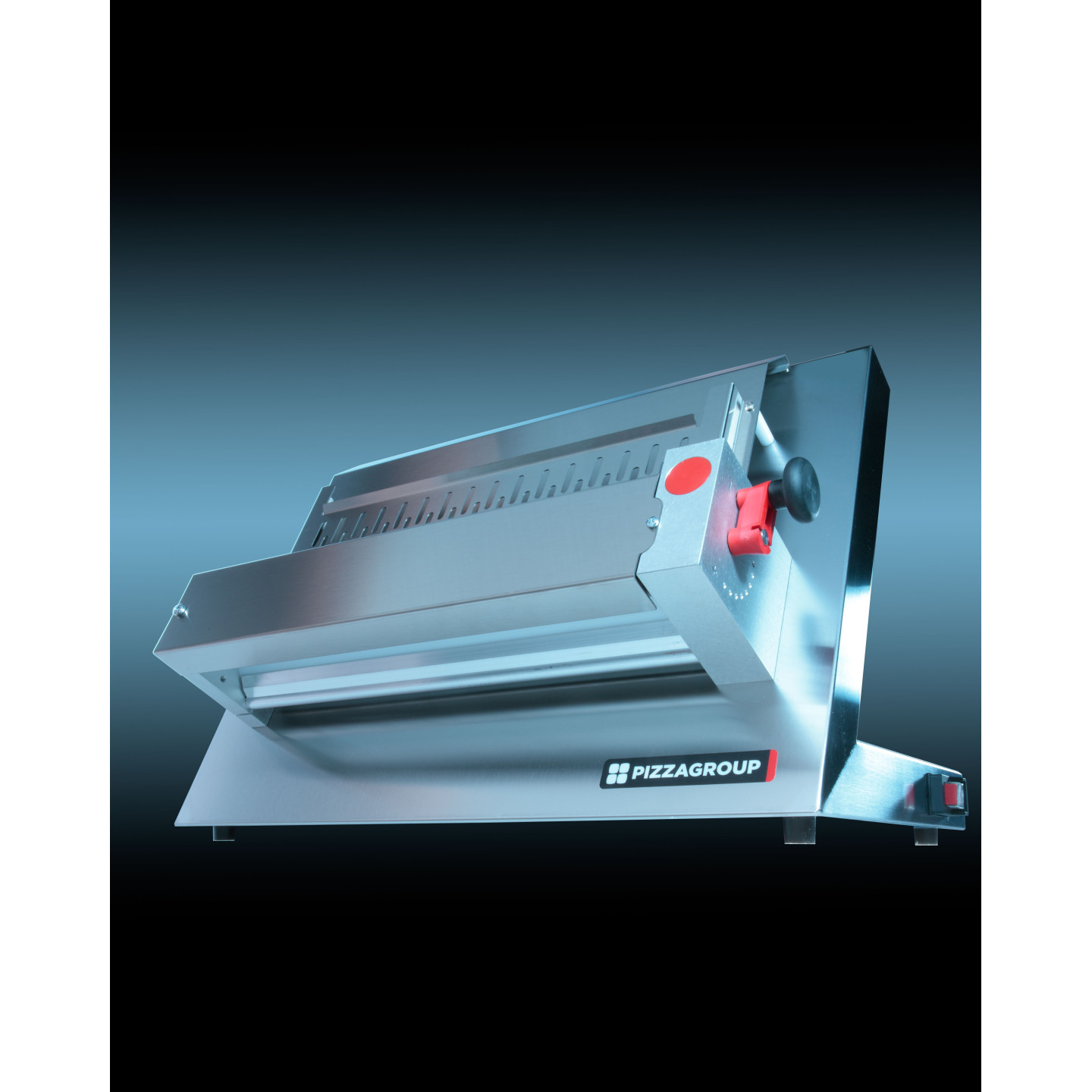 Façonneuse à pizza ø40cm 1 couple de rouleaux M42A-mondialchr.com