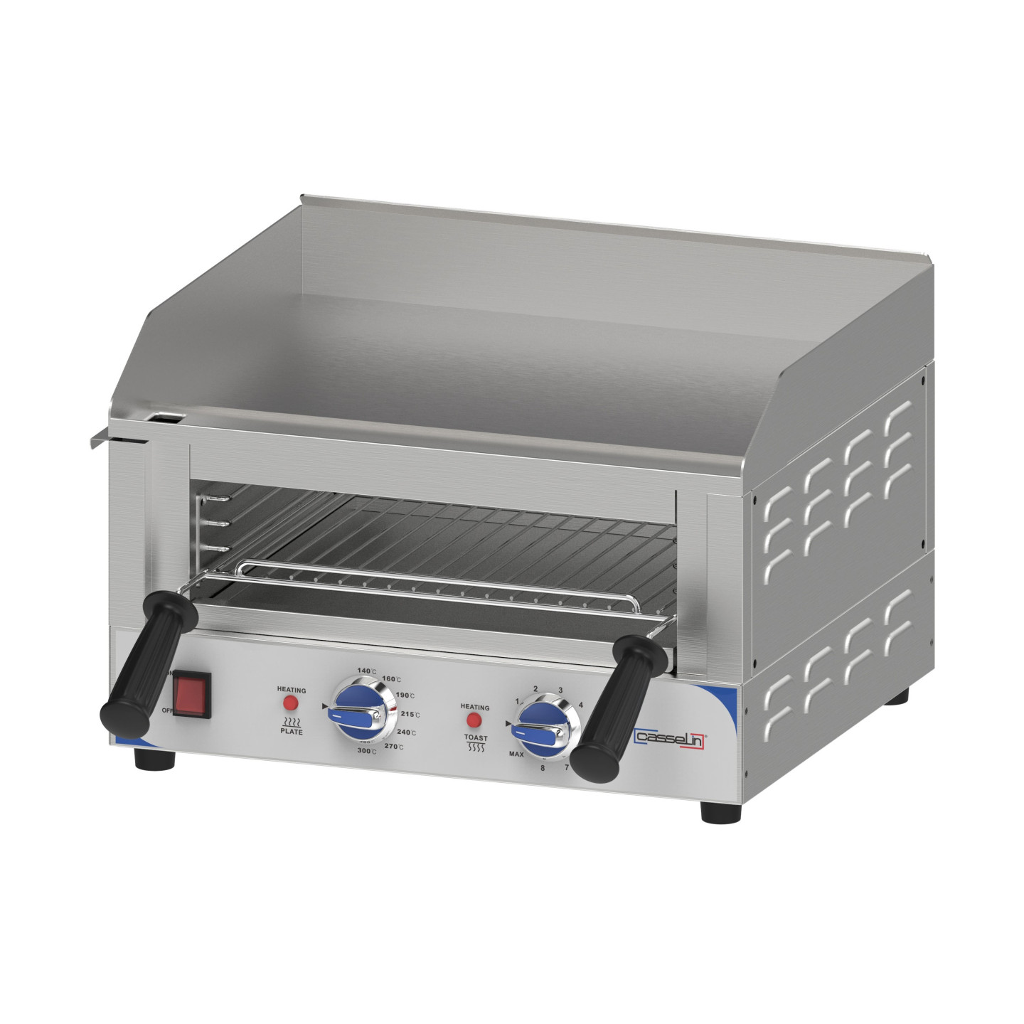 Plaque à snacker avec toasteur intégré 520 Casselin-mondialchr.com