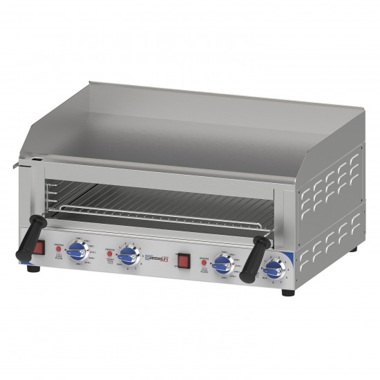 Plaque à snacker avec toasteur intégré 700 Casselin-mondialchr.com