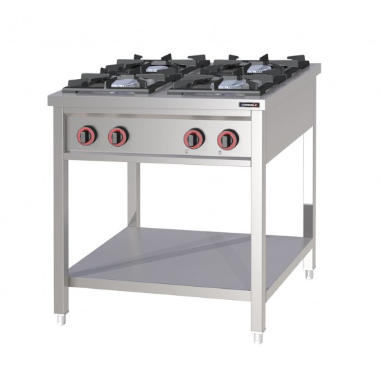 Fourneau à gaz 4 feux P700 Casselin-mondialchr.com