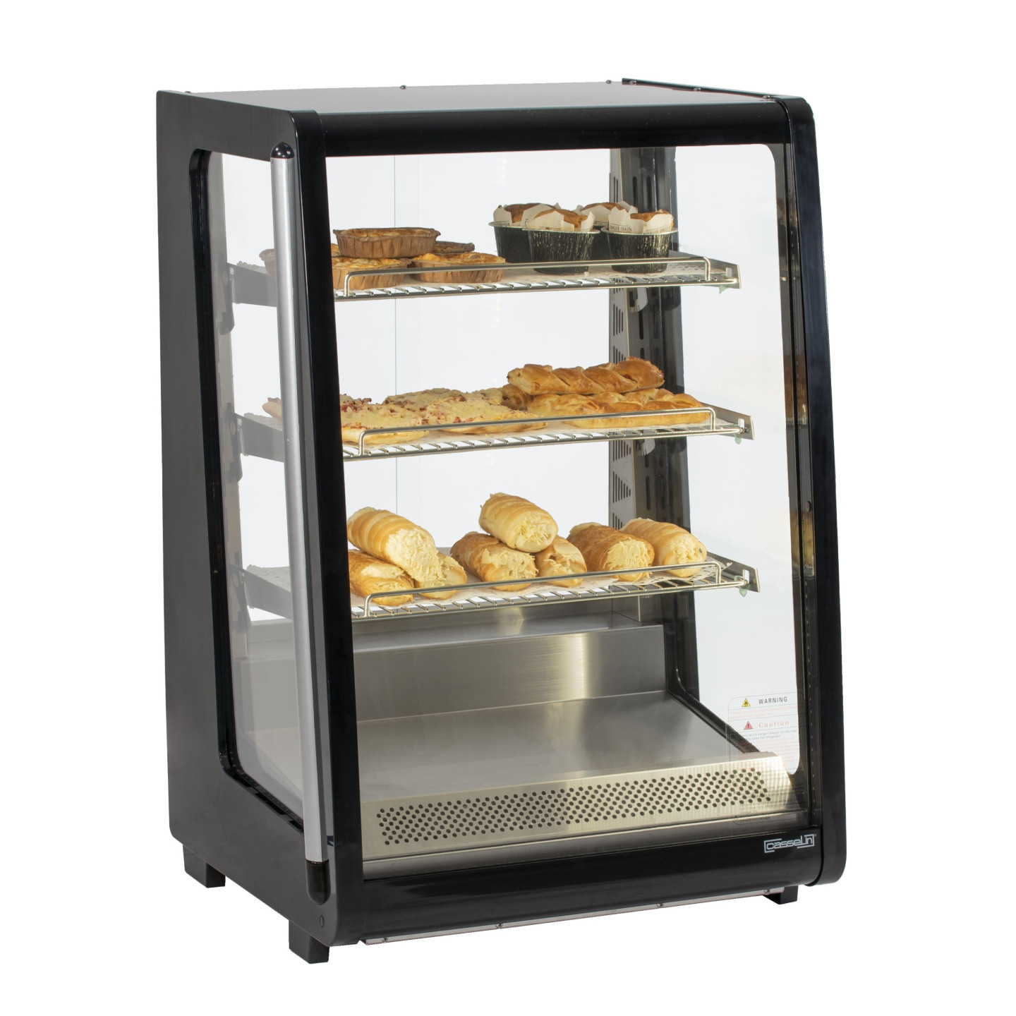 Vitrine chauffante de comptoir 178L Casselin-mondialchr.com