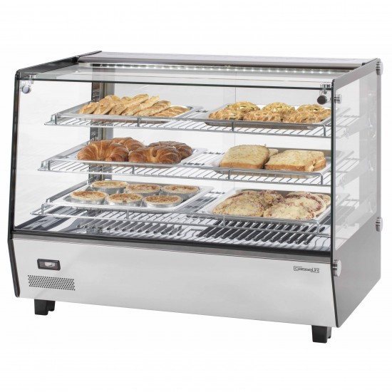 Vitrine chauffante encastrée 160L Casselin-mondialchr.com