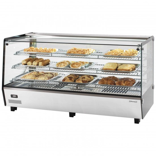 Vitrine chauffante encastrée 200L Casselin-mondialchr.com