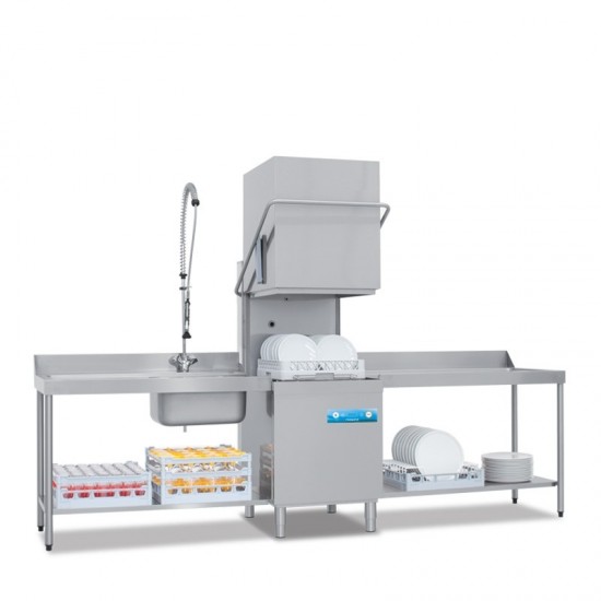 Lave-vaisselle à capot NIAG281V1 Elettrobar Furnotel-mondialchr.com