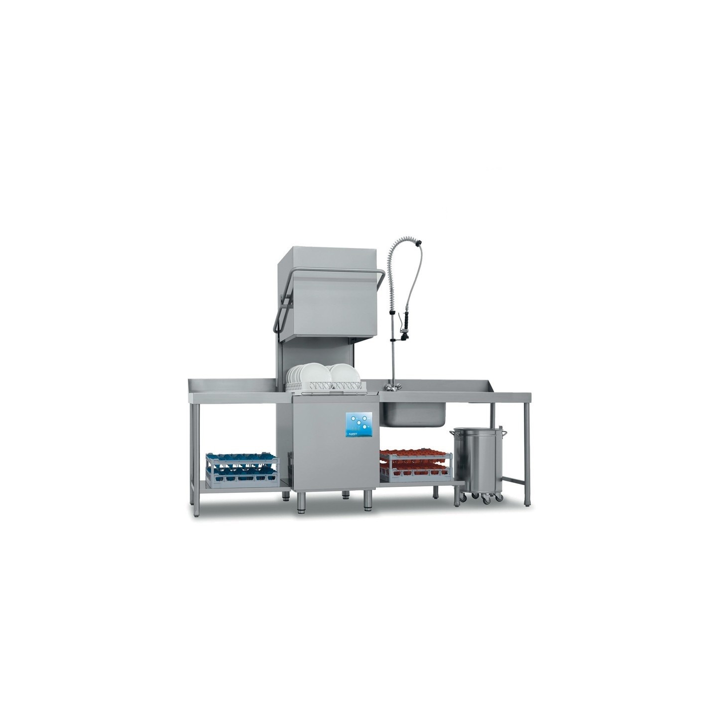 Lave-vaisselle à capot FAST170V1 Elettrobar Furnotel-mondialchr.com