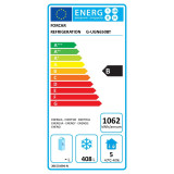 Armoire réfrigérée négative GN21 560L Ventilée Inox Forcar-mondialchr.com