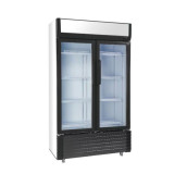 Armoire réfrigérée positive 2 portes vitrées 610L AFI-mondialchr.com