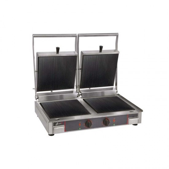 Grill vitrocéramique électrique Double 10232VRR Sofraca-mondialchr.com