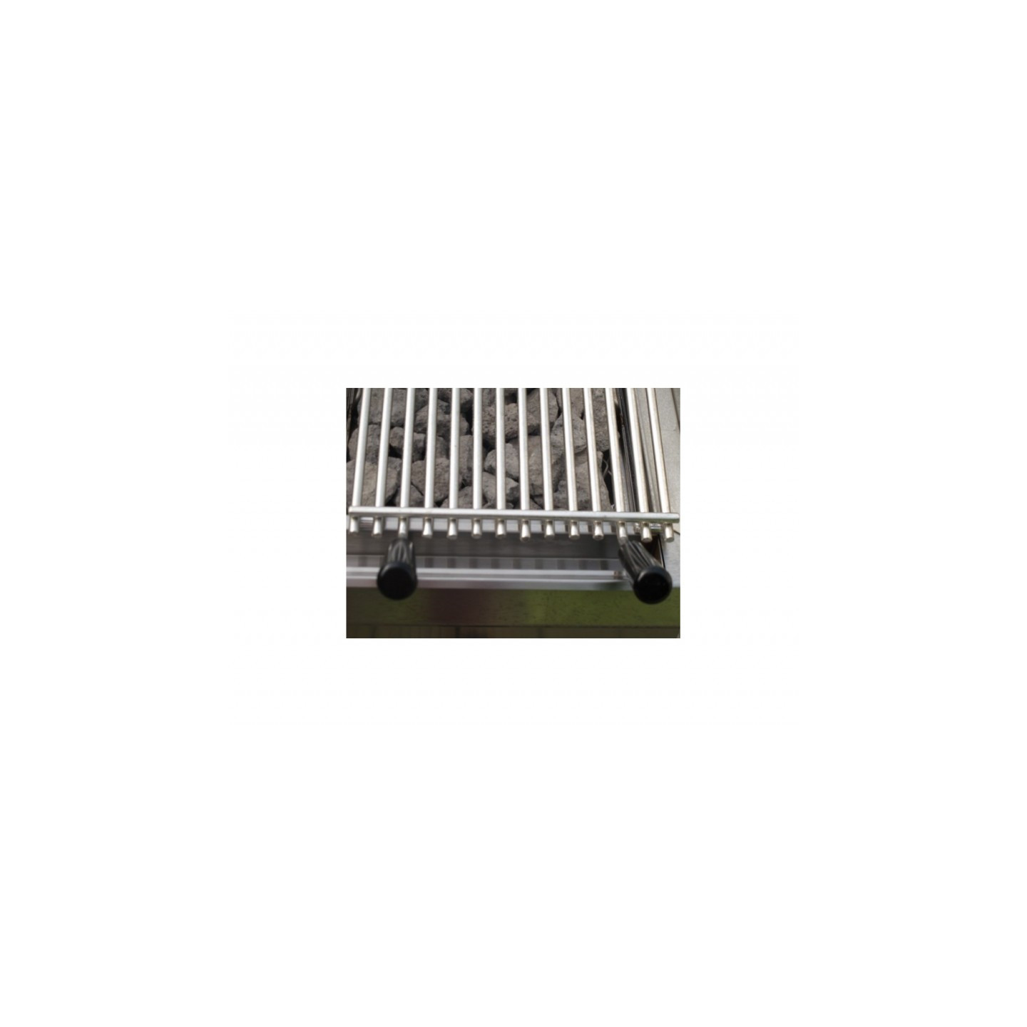 Grill à pierres de lave inclinable L600mm PBV60 Sofraca-mondialchr.com
