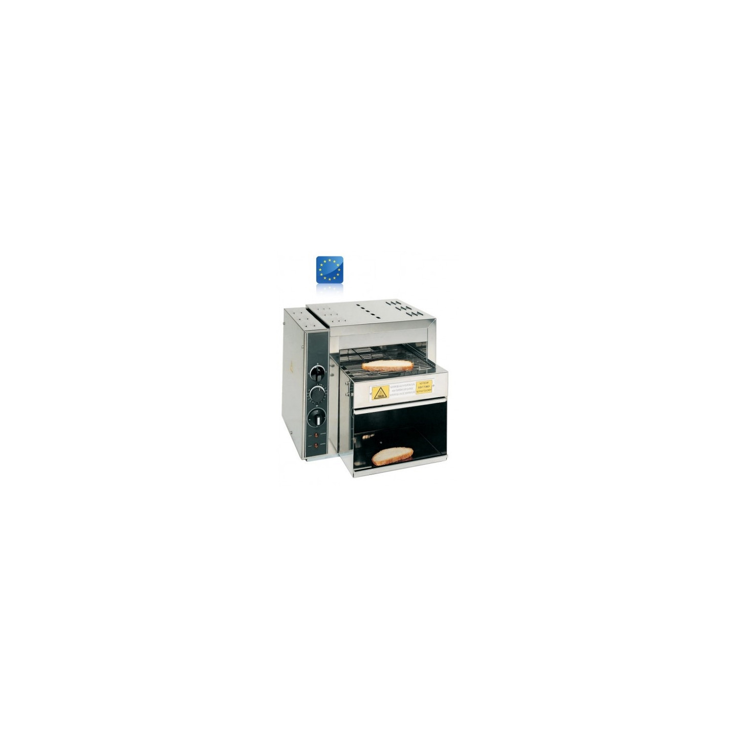 Toaster à convoyeur - Rapid 1 Largeur ruban 275mm  SOFRACA