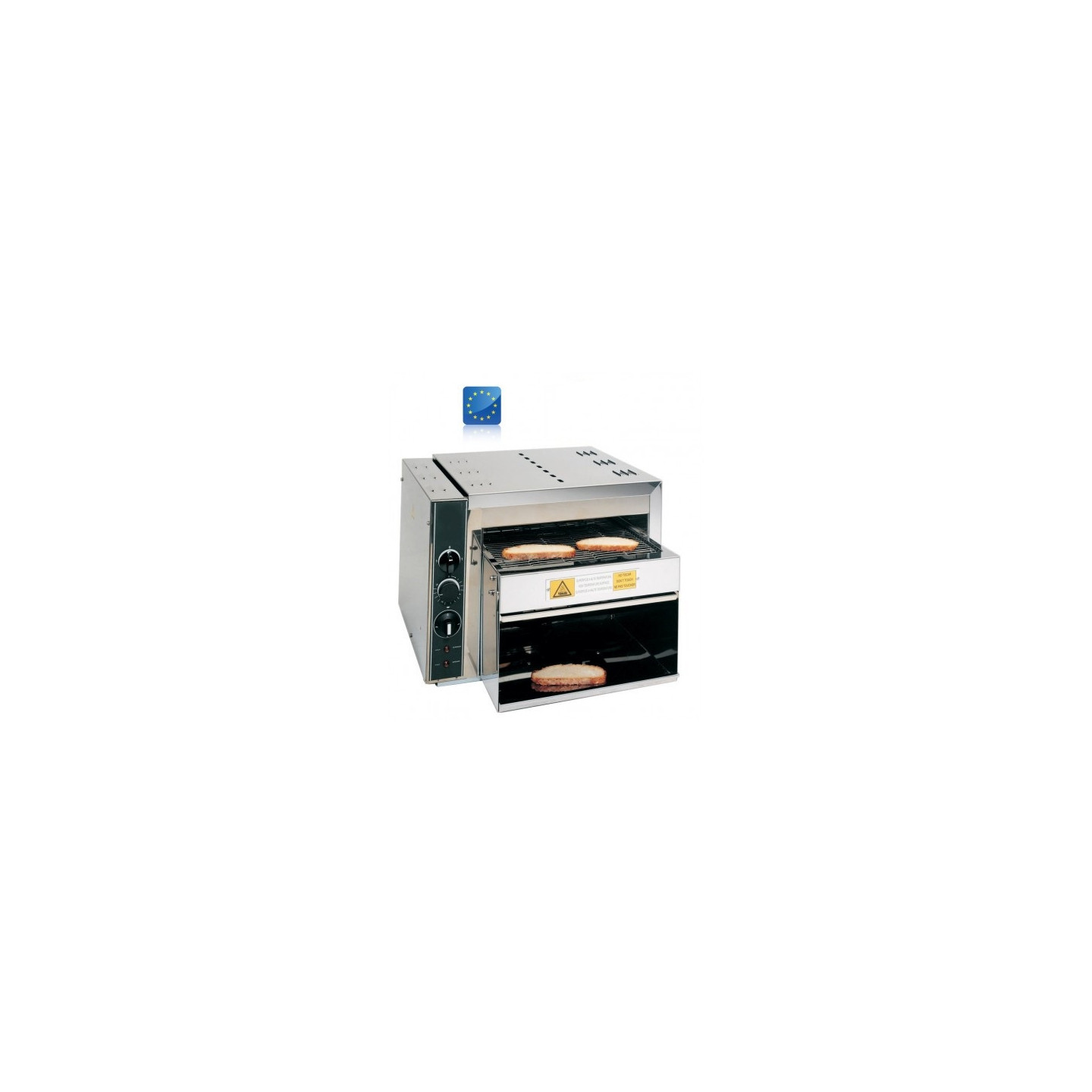 Toaster à convoyeur - Rapid 2 Largeur ruban 375mm SOFRACA