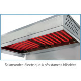 Salamandre électrique - Plafond fixe - Résistances blindées SOFRACA