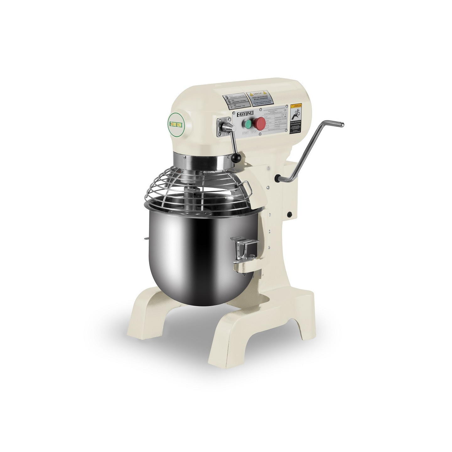 Mélangeur planétaire à poser 3 vitesses 20L Easyline-mondialchr.com