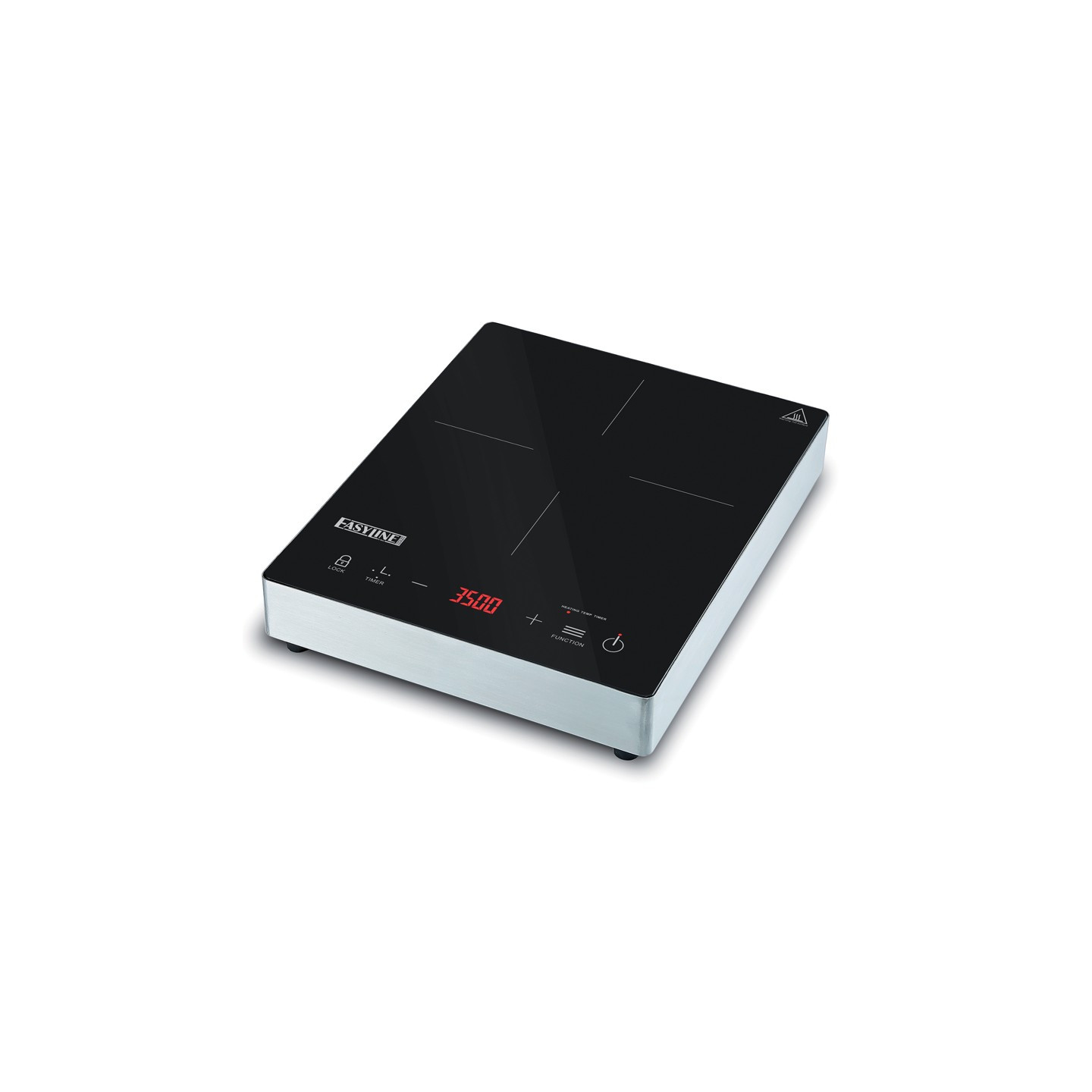 Plaque à induction 3,5kW 17 niveaux de puissance Easyline-mondialchr.com