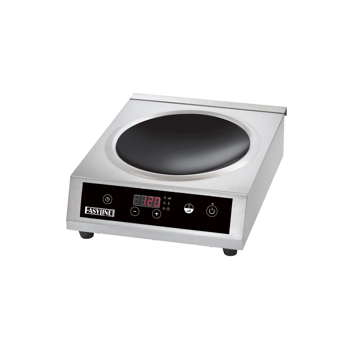 Plaque à induction avec wok 3,5kW Easyline-mondialchr.com