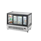 Vitrine réfrigérée vitre droite 160L ATOSA