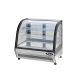 Vitrine réfrigérée vitre bombée 110L ATOSA