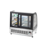 Vitrine réfrigérée vitre bombée 110L ATOSA