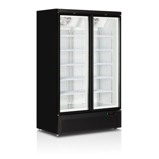 Congélateur vertical de vitrine Atom Maxi L1253mm TEFCOLD-mondialchr.com
