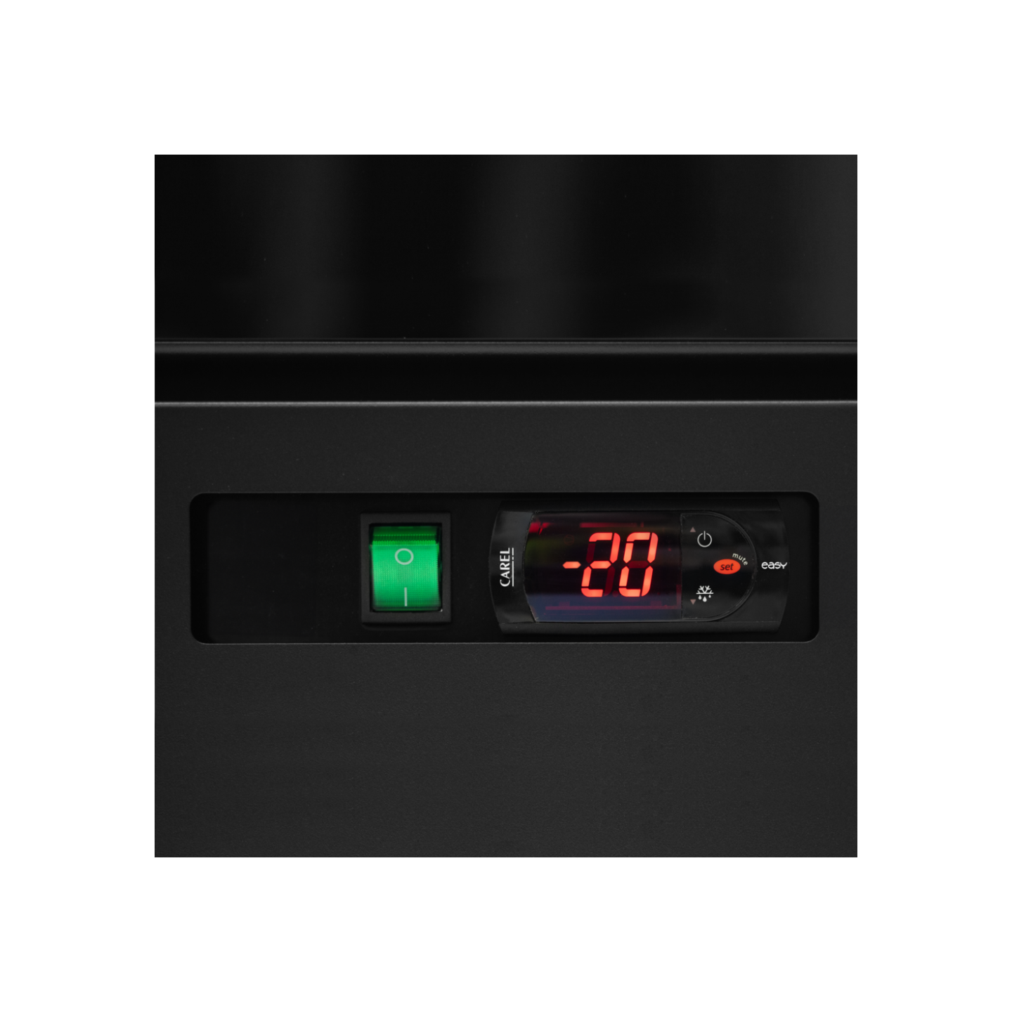 Congélateur vertical de vitrine Atom Maxi L1880mm TEFCOLD-mondialchr.com